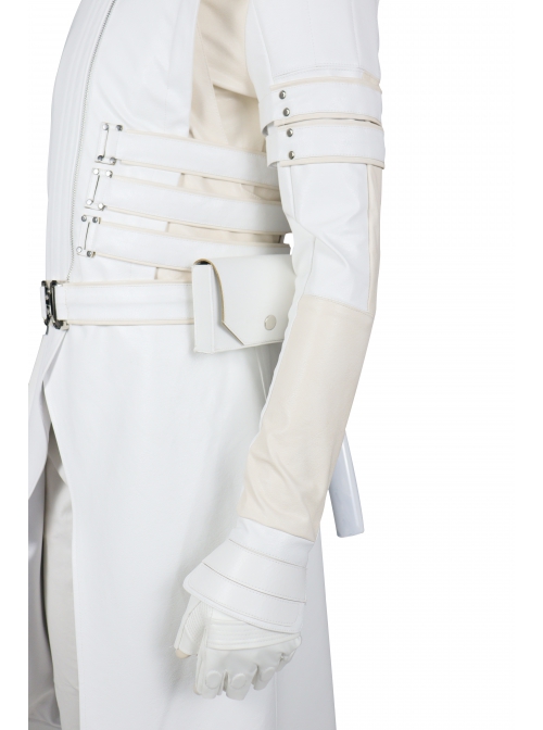 G.I.Joe Retaliation Storm Shadow White Battle Suit Halloween Cosplay Costume Outer Vest