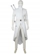 G.I.Joe Retaliation Storm Shadow White Battle Suit Halloween Cosplay Costume Outer Vest
