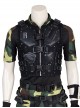G.I.Joe Retaliation Roadblock Dwayne Johnson Halloween Cosplay Costume Black Vest