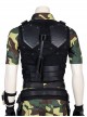 G.I.Joe Retaliation Roadblock Dwayne Johnson Halloween Cosplay Costume Black Vest