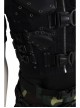 G.I.Joe Retaliation Roadblock Dwayne Johnson Halloween Cosplay Costume Black Vest