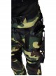 G.I.Joe Retaliation Roadblock Dwayne Johnson Halloween Cosplay Costume Green Camouflage Trousers