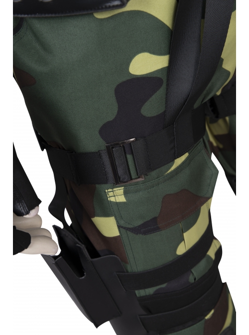 G.I.Joe Retaliation Roadblock Dwayne Johnson Halloween Cosplay Accessories Belt Components And Gun Holster