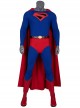 Crisis On Infinite Earths Superman Blue Battle Suit Halloween Cosplay Costume Bodysuit