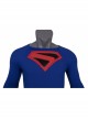 Crisis On Infinite Earths Superman Blue Battle Suit Halloween Cosplay Costume Bodysuit