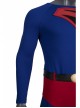 Crisis On Infinite Earths Superman Blue Battle Suit Halloween Cosplay Costume Bodysuit