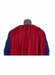 Crisis On Infinite Earths Superman Blue Battle Suit Halloween Cosplay Costume Red Cloak