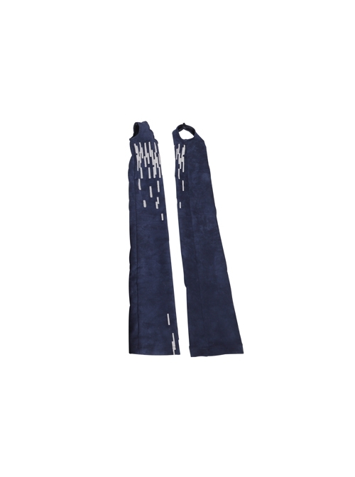 The Flash Season 6 Killer Frost Caitlin Snow Halloween Cosplay Accessories Dark Blue Oversleeve