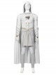 TV Drama Moon Knight Marc Spector Battle Suit Halloween Cosplay Costume Set