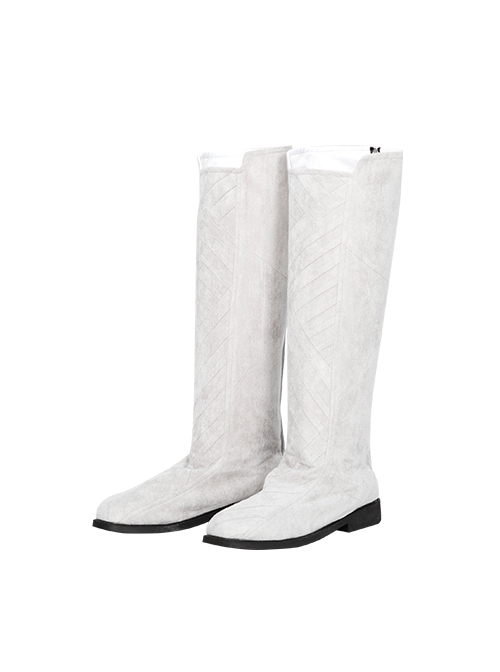 TV Drama Moon Knight Marc Spector Battle Suit Halloween Cosplay Accessories Gray Boots
