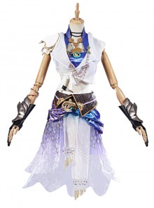 Naraka Bladepoint Valda Cui Outfit Atlantis Wonder Halloween Cosplay Costume Full Set