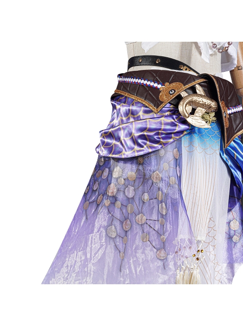Naraka Bladepoint Valda Cui Outfit Atlantis Wonder Halloween Cosplay Costume Full Set