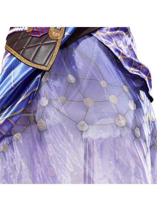 Naraka Bladepoint Valda Cui Outfit Atlantis Wonder Halloween Cosplay Costume Full Set