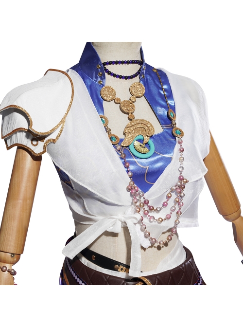Naraka Bladepoint Valda Cui Outfit Atlantis Wonder Halloween Cosplay Costume Full Set
