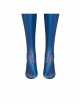 Game Metroid Samus Aran Halloween Cosplay Costume Blue Bodysuit