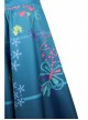 Encanto Mirabel Printing Children Long Dress Halloween Cosplay Kids Version Costume Full Set