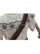 Encanto Mirabel Printing Children Long Dress Halloween Cosplay Kids Version Costume Full Set