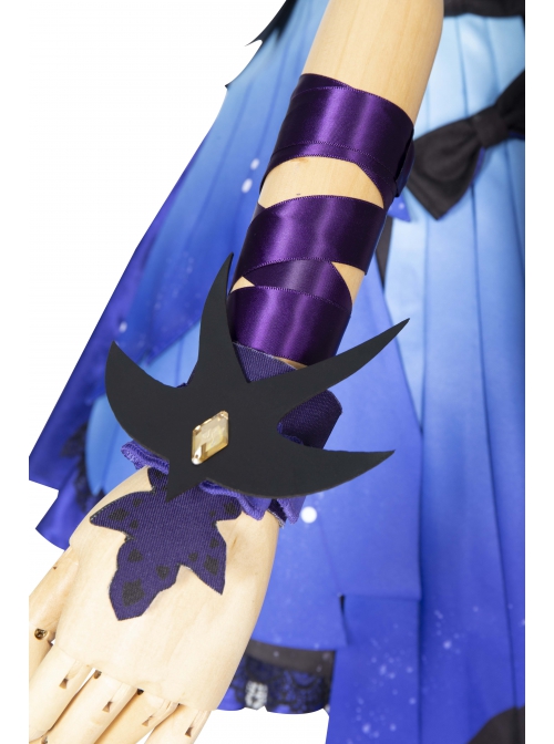 Game Genshin Impact Keqing Skin Outfit Opulent Splendor Second Design Halloween Cosplay Costume Full Set