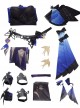 Game Genshin Impact Keqing Skin Outfit Opulent Splendor Second Design Halloween Cosplay Costume Full Set