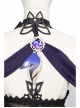 Game Genshin Impact Keqing Skin Outfit Opulent Splendor Second Design Halloween Cosplay Costume Full Set