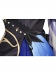 Game Genshin Impact Keqing Skin Outfit Opulent Splendor Second Design Halloween Cosplay Costume Full Set