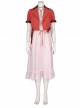 Final Fantasy VII Remake Aerith Gainsborough Halloween Cosplay Costume Set