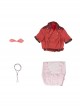 Final Fantasy VII Remake Aerith Gainsborough Halloween Cosplay Costume Set