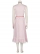 Final Fantasy VII Remake Aerith Gainsborough Halloween Cosplay Costume Set
