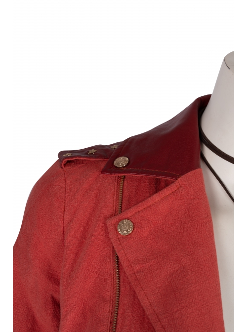 Final Fantasy VII Remake Aerith Gainsborough Halloween Cosplay Costume Set