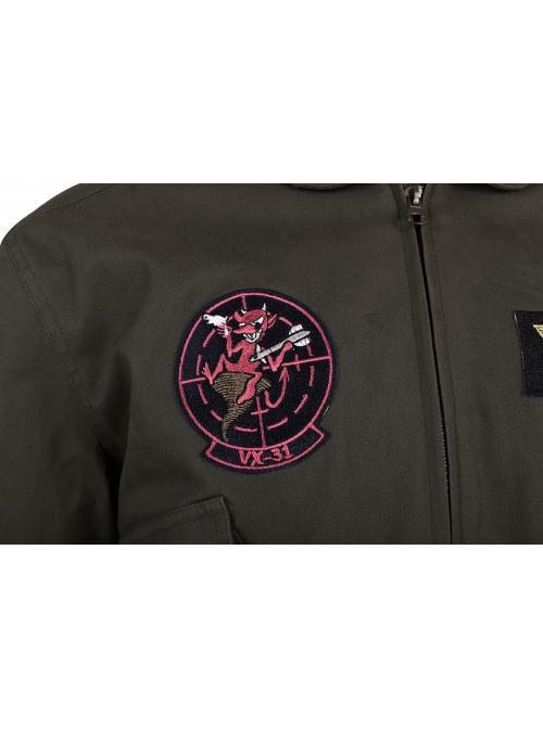 Movie Top Gun Maverick Captain Pete Mitchell Army Green Suit Halloween Cosplay Costume Set
