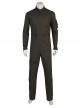 Movie Top Gun Maverick Captain Pete Mitchell Army Green Suit Halloween Cosplay Costume Set