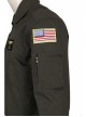 Movie Top Gun Maverick Captain Pete Mitchell Army Green Suit Halloween Cosplay Costume Set