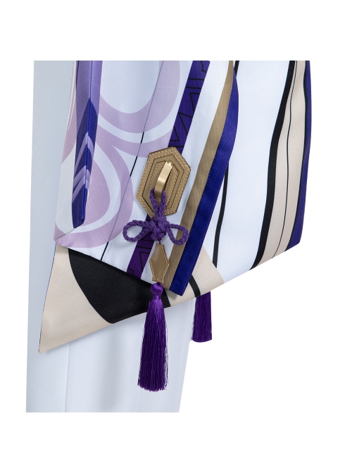 Game Genshin Impact Kamisato Ayato Second Version Halloween Cosplay Costume Full Set