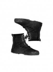 Movie Black Adam Teth-Adam Battle Suit Halloween Cosplay Accessories Black Boots