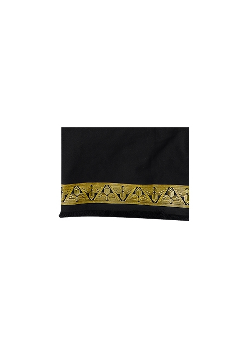 Movie Black Adam Teth-Adam Battle Suit Halloween Cosplay Accessories Golden Printing Scarf