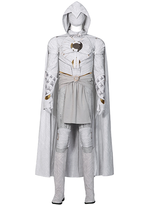 TV Drama Moon Knight Marc Spector Battle Suit Halloween Cosplay Costume Gray Pants