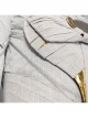 TV Drama Moon Knight Marc Spector Battle Suit Halloween Cosplay Costume Gray Top