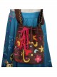 Anime Movie Encanto Mirabel Halloween Cosplay Kids Version Costume Printing Brown Children Bag