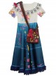 Anime Movie Encanto Mirabel Halloween Cosplay Kids Version Costume Printing Brown Children Bag