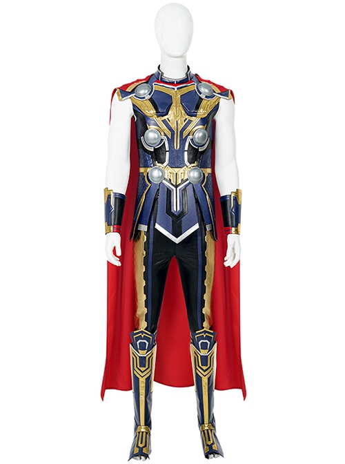 Thor Love And Thunder Thor Battle Suit Halloween Cosplay Costume Vest Top