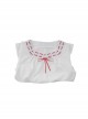Animated Movie Encanto Luisa Halloween Cosplay Costume White Short Sleeve Top