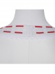 Animated Movie Encanto Luisa Halloween Cosplay Costume White Short Sleeve Top
