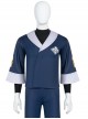 Game Pokemon Legends Arceus Rei Halloween Cosplay Costume Blue Outerwear
