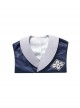 Game Pokemon Legends Arceus Rei Halloween Cosplay Costume Blue Outerwear