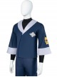 Game Pokemon Legends Arceus Rei Halloween Cosplay Costume Blue Outerwear