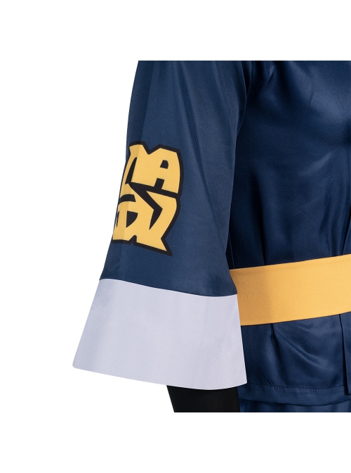 Game Pokemon Legends Arceus Rei Halloween Cosplay Costume Blue Outerwear