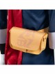 Game Pokemon Legends Arceus Rei Halloween Cosplay Accessories Yellow Waist Bag