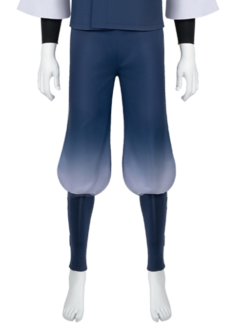 Game Pokemon Legends Arceus Rei Halloween Cosplay Costume Blue Pants And Leg Wrappings
