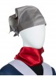 Game Pokemon Legends Arceus Akari Halloween Cosplay Accessories Gray Head Scarf And Red Scarf