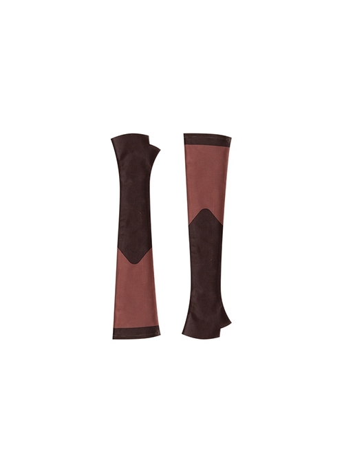 The Legend Of Vox Machina Keyleth Halloween Cosplay Accessories Brown Oversleeves